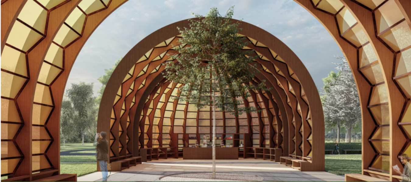 Yoga with Anna de Pahlen at the Serpentine 2025 Pavilion